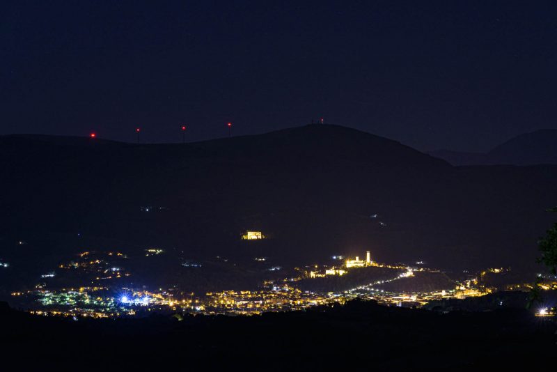 Night Lights San Severino Marche